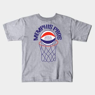 DEFUNCT - MEMPHIS PROS Kids T-Shirt